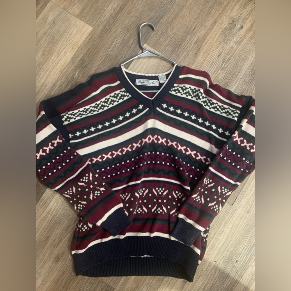 Beautiful vintage bugle boy sweater